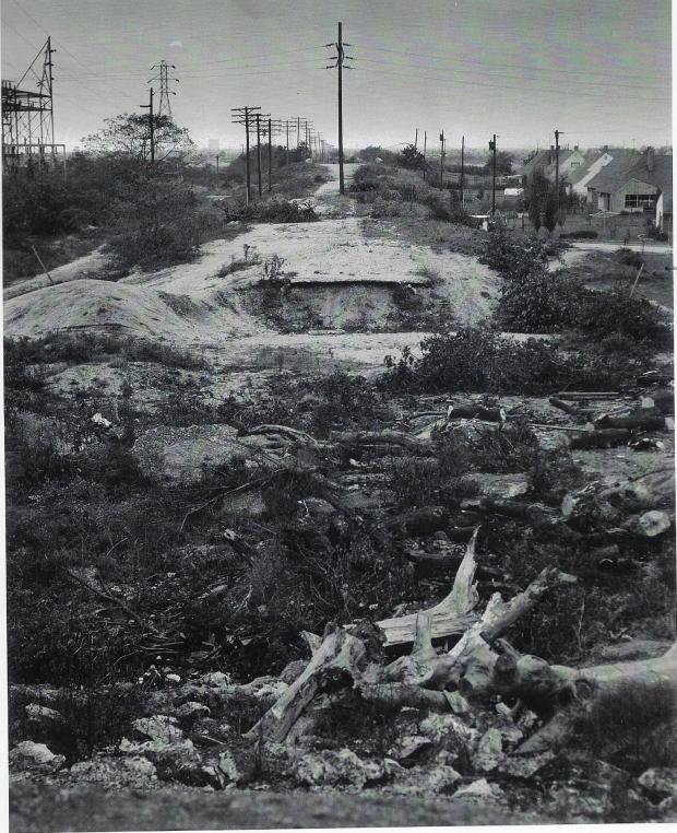 Mystery Foto #43 Solved : A 1955 View of the Motor Parkway in Levittown Looking West