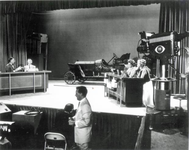 Mystery Friday Foto #12 Solved: The historic 1907 Thomas Flyer and driver George Schuster make an appearance on “I’ve Got a Secret” game show in 1958