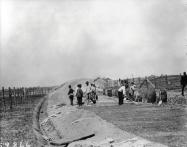 Mystery Friday Foto #45 Still Open for Discussion: A Motor Parkway Bridge Built on a Curve