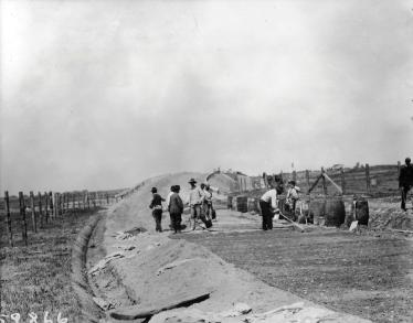 Mystery Friday Foto #45 Still Open for Discussion: A Motor Parkway Bridge Built on a Curve