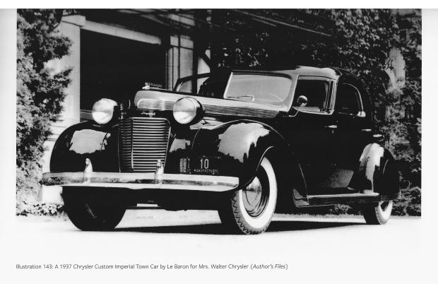 1937 Chrysler’s Chrysler included in Matthew Kilkenny’s new book “Detroit Steel Artists”