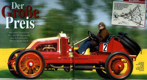 The Renault Vanderbilt Racer in Germany