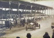 Herb Lytle Winning the 1908 Motor Parkway Sweepstakes