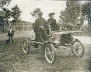 Mystery Foto #17 Solved: North Hempstead Town Supervisor Edwin C. Willets Driving a 1904 Buckmobile