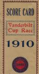 Vanderbilia: A Unique Scorecard for the 1910 Vanderbilt Cup Race