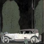 Helck Family Collection:Original Illustration by the “Vermeer” of Automobile Advertising-Earle Teale