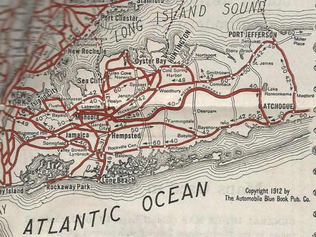 The 1913 Metropolitan Automobile Guide and the Long Island Motor Parkway