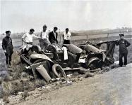 Greg O’s Garage: Wrecks of The Long Island Motor Parkway including a racer practicing for the 1925 Indy 500