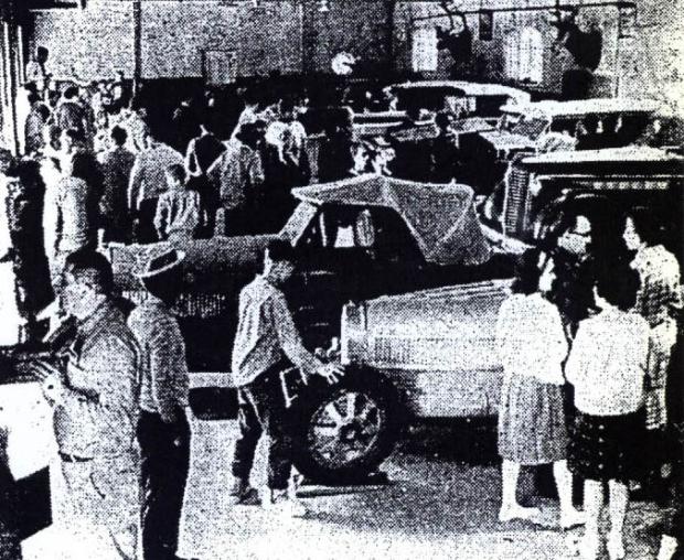 The 1962 “Car Auction of the Century” at  the Farnesworth Garage