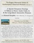 Walter McCarthy Collection: A Tribute to Henry Austin Clark, Jr.