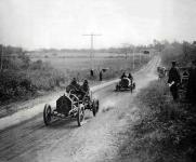 A Keystone View of the 1908 Vanderbilt Cup Race