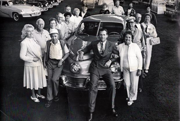Mystery Foto #45 Solved: Jeff Bridges and Members of the Tucker Automobile Club in 1987