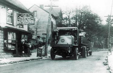 Mystery Foto #10 Solved: A Mack AC Truck on Bryant Avenue in Roslyn (Circa 1917-1918)