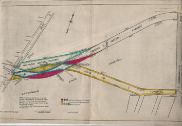 The Expansion of Union Turnpike and the Relocation of the Motor Parkway East of Winchester Boulevard