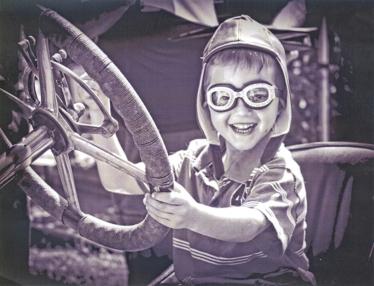 Smiles and Thumbs Ups from the 2014 Old Timer’s Day at the Himes Museum