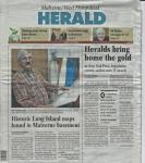 LI Herald Cover Article: Historic Long Island Maps Found in Malverne Basement