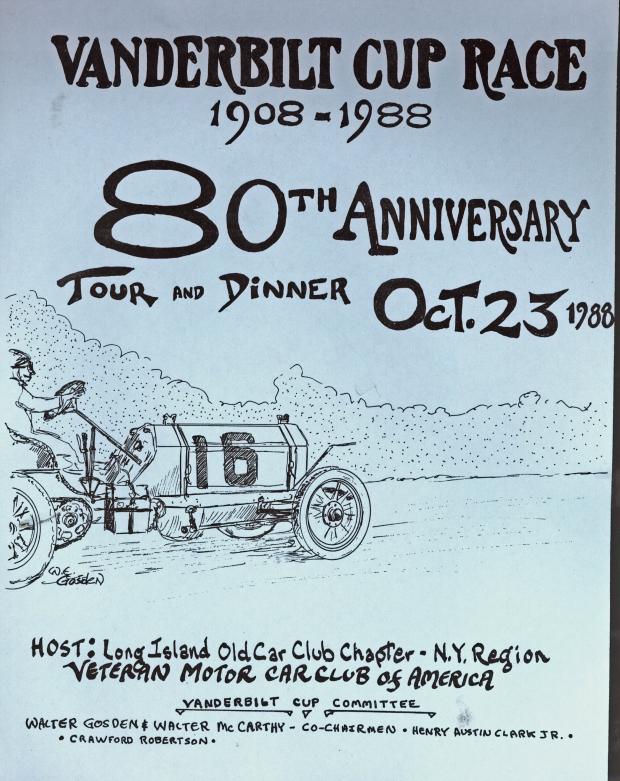 Walter McCarthy Collection: Ledyard Pfund’s 1906/1907  Renault “Vanderbilt Racer”