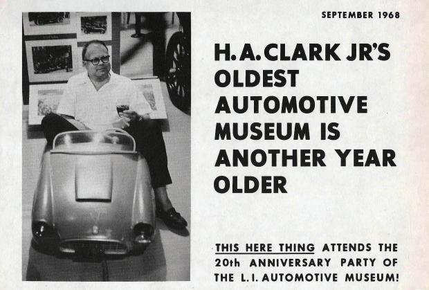 Walter McCarthy Collection: The 20th Anniversary of the Long Island Automotive Museum (1968)