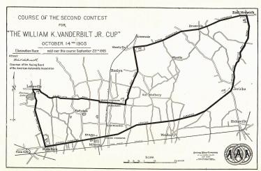 Then & Now: Lake Success during the 1905 Vanderbilt Cup Race