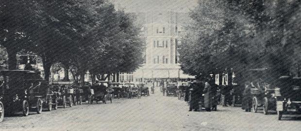 The Garden City Hotel- Headquarters for the Vanderbilt Cup Race Commission