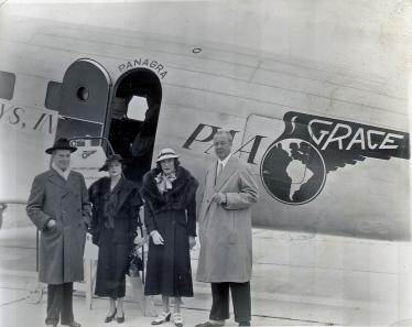 The News Photo Clips of Rosamund Lancaster Warburton and William K. Vanderbilt Jr.