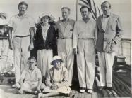 Mystery Friday Foto #12 Solved; William K. Vanderbilt Jr. with Family and Friends on a Caribbean Cruise