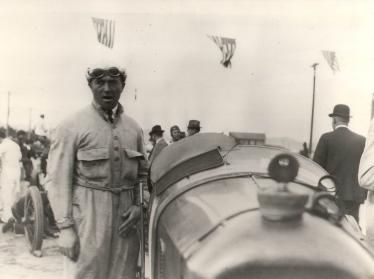 The Peugeot EX3- Winner of the 1915 Vanderbilt Cup Race in San Francisco