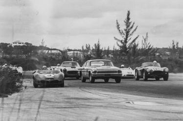 Mystery Friday Foto #13 Solved: The Holman Moody Challenger III on the Race Track
