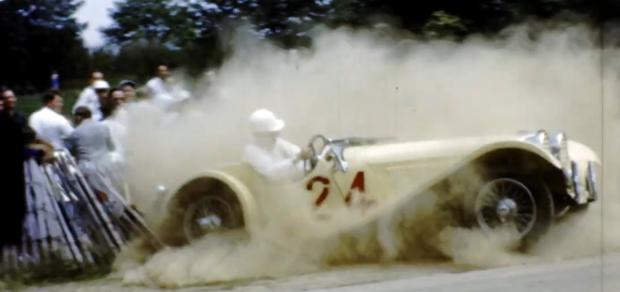 Film: 1950 Bridgehampton Sports Car Road Races