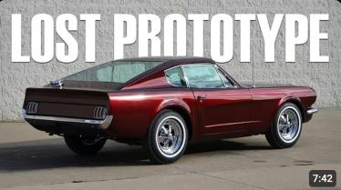Video of the Week: This Rare 2-Seater Mustang Was Supposed to Be Destroyed