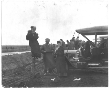 Mystery Friday Foto #15 Solved: Spectators at a Vanderbilt Cup Race