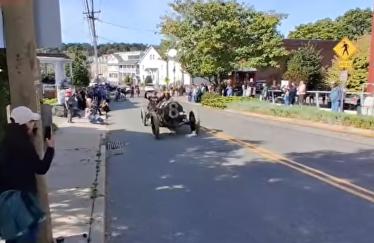 The Alco Black Beast successfully meets the challenge of the 2026 Port Jefferson Hill Climb