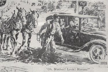 Life Magazine Automobile Cartoon Series #2:&nbsp; 1903 to 1928