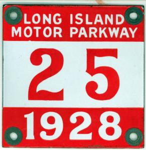 Charles Davis, the Good Roads Everywhere Movement and Long Island Motor Parkway License Plate #25