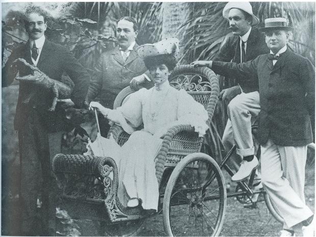 The Vanderbilts on their 1907 Palm Beach Vacation