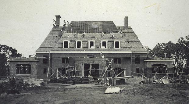 Mystery Friday Foto #11 Solved; The Petit Trianon Construction in Lake Ronkonkoma