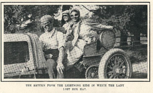 Pioneer Harriet Quimby’s Exciting Ride in a Racing Motor-Car in October 1906