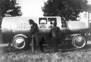 “Thermos The Bottle” Truck at the 1909 Vanderbilt Cup Race &&nbsp; Wacky Marketing Mobiles