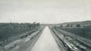 A Postcard View from  the Powell Avenue Motor Parkway Bridge in Bethpage