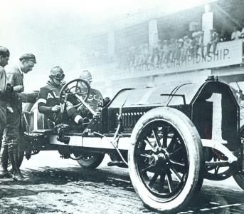 Los Angeles Herald October 2, 1910: Harry Grant and his ‘Black Beast’ Alco & Tonight’s Fireworks