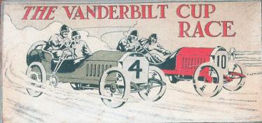 The 1907 Vanderbilt Cup Race Board Game