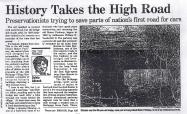 Newsday April 5, 1998 Article “History Takes the High Road”