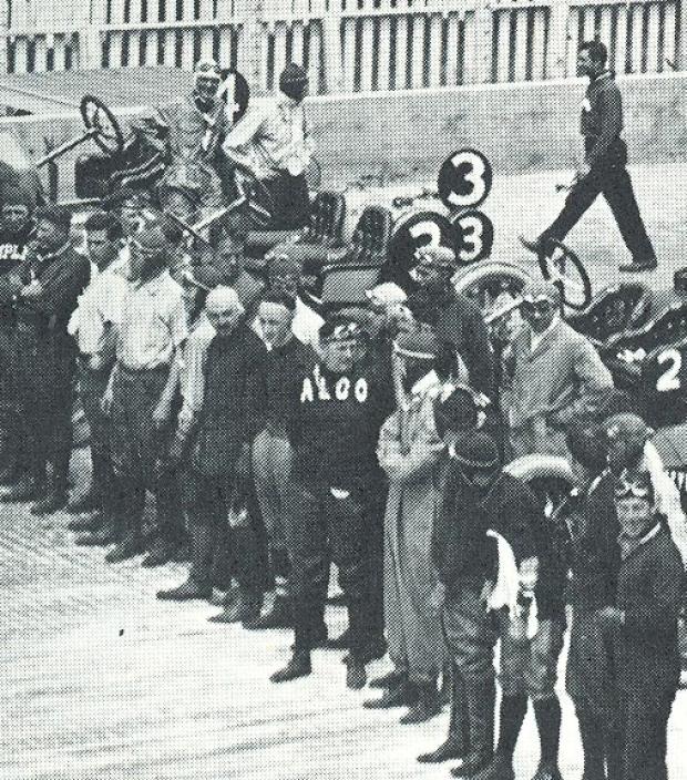 Harry Grant at the First Indy 500 Race