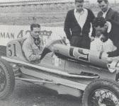 The Two Midget Racers in the 1936 Vanderbilt Cup Race