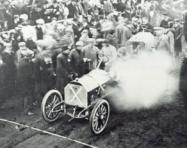 The “X” Mercedes Racer in the 1905 Vanderbilt Cup Race