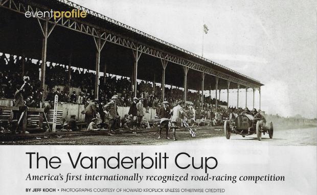 Hemmings Classic Car: The Vanderbilt Cup- America’s first internationally recognized road-race