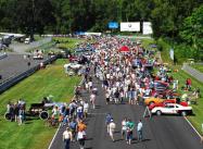 Aerial View of the 2009  Lime Rock “Sunday in the Park” Vintage Car  Festival