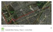 Phase III reconstruction has begun  of the Motor Parkway in Queens from 199th Street to Springfield Boulevard