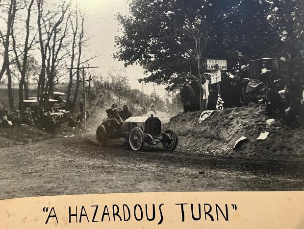 Mystery Friday Foto #1: Solved; The Hazardous Woodbury Turn