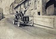 The Michelin Wheel of Fortune Poster on the French 1905 Gordon Bennett Elimination Race Course